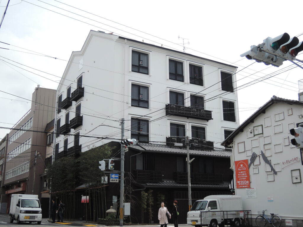 京都Gojyo Sakura Hotel新築工事_ALC・押出成形セメント板｜（株）𠮷田工業　施工実績