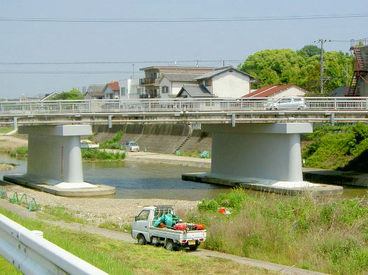 二越橋耐震補強工事